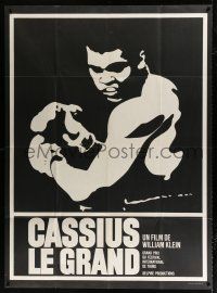 3e368 CASSIUS LE GRAND French 1p '64 wonderful art of the legendary heavyweight boxing champion!