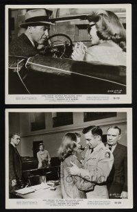 3f432 ANATOMY OF A MURDER 2 8x10 stills '59 Otto Preminger, Jimmy Stewart, Remick, Gazzara!