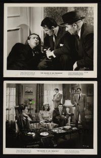 3f458 FALCON IN SAN FRANCISCO 2 8x10 stills '45 cool images of detective Tom Conway, Rita Corday!