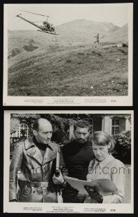 3f464 FROM RUSSIA WITH LOVE 2 8x10 stills '64 Sean Connery as James Bond flees helicopter, Lenya!