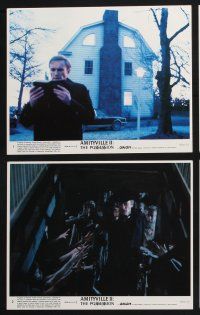 3f571 AMITYVILLE II 8 8x10 mini LCs '82 Jack Magner & priest James Olson, horror!