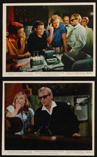 3f963 AROUND THE WORLD UNDER THE SEA 6 color 8x10 stills '66 Lloyd Bridges, David McCallum, diving!