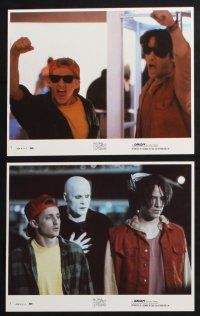 3f588 BILL & TED'S BOGUS JOURNEY 8 8x10 mini LCs '91 Keanu Reeves, Alex Winter in title roles!