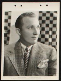 3f244 BING CROSBY 6 8x11 key book stills '30s great shots of the star in different outfits!