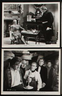 3f245 BLACK ROOM 6 8x10 stills '35 all with creepy Boris Karloff + DeMille, Marsh, more!