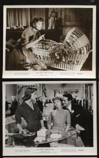 3f194 BUNDLE OF JOY 7 8x10 stills '57 great images of Debbie Reynolds w/Eddie Fisher & baby!