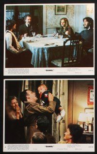 3f628 DANIEL 8 8x10 mini LCs '83 Timothy Hutton, Mandy Patinkin, directed by Sidney Lumet!