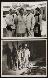 3f358 DEVIL'S ISLAND 4 8x10 stills '39 great images of Boris Karloff in prison!
