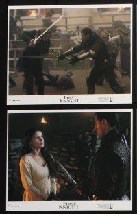 3f669 FIRST KNIGHT 8 8x10 mini LCs '95 Gere as Lancelot, Connery as Arthur, Julia Ormond!