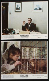3f694 GORKY PARK 8 8x10 mini LCs '83 William Hurt, Lee Marvin, Joanna Pacula, Brian Dennehy