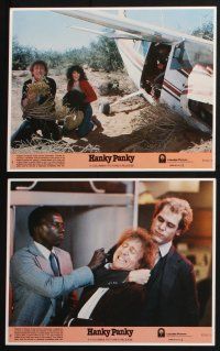 3f703 HANKY PANKY 8 8x10 mini LCs '82 Gene Wilder, Gilda Radner, Richard Widmark