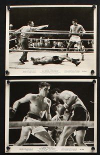 3f259 KID GALAHAD 6 8x10 stills '62 boxer Elvis Presley, trainersCharles Bronson & manager Gig Young
