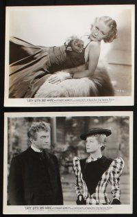 3f163 LADY WITH RED HAIR 8 8x10 stills '40 great images of sexy Miriam Hopkins, Claude Rains, more!