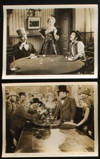 3f267 OUTCASTS OF POKER FLAT 6 8x10 stills '37 Preston Foster, Jean Muir, great gambling images!