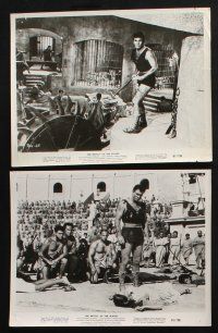 3f026 REVOLT OF THE SLAVES 17 8x10 stills '61 Lang Jeffries, Rhonda Fleming, Coliseum images!