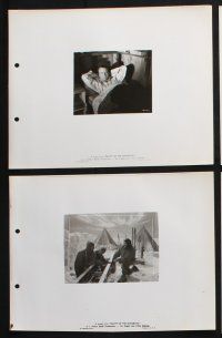 3f021 SCOTT OF THE ANTARCTIC 18 8x10 key book stills '49 John Mills in South Pole expedition!