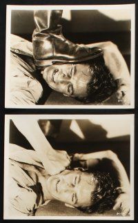 3f280 SPOILERS 6 8x10 stills '30 Gary Cooper in death struggle w/ Boyd by Gene Robert Richee!