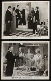 3f234 TOVARICH 7 8x10 stills '37 great images of Claudette Colbert & Charles Boyer!