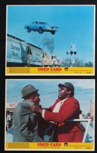 3f924 USED CARS 8 8x10 mini LCs '80 Kurt Russell, Jack Warden, directed by Robert Zemeckis!