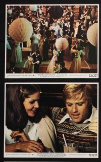 3f932 WAY WE WERE 8 8x10 mini LCs '73 Barbra Streisand & Robert Redford, Bradford Dillman!