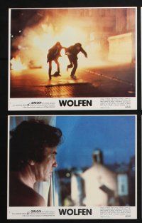 3f941 WOLFEN 8 8x10 mini LCs '81 Albert Finney, Gregory Hines, there is no defense vs werewolves!