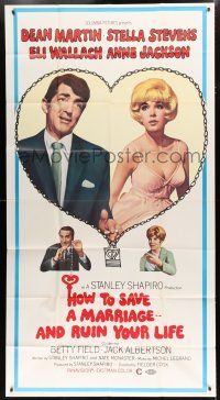 3g750 HOW TO SAVE A MARRIAGE 3sh '68 Dean Martin, Stella Stevens, Eli Wallach, And Ruin Your Life!