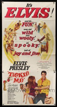3g949 TICKLE ME 3sh '65 Elvis Presley is fun, way out wild & wooly, spooky & full of joy and jive!