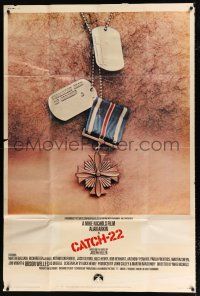 3g051 CATCH 22 40x60 '70 directed by Mike Nichols, based on the novel by Joseph Heller!