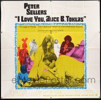 3g289 I LOVE YOU, ALICE B. TOKLAS 6sh '68 Peter Sellers eats turned-on marijuana brownies!