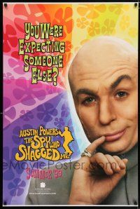 3h048 AUSTIN POWERS: THE SPY WHO SHAGGED ME teaser DS 1sh '97 Mike Myers as Dr. Evil!
