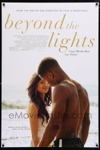 3h069 BEYOND THE LIGHTS advance DS 1sh '14 Gugu Mbatha-Raw and Nate Parker!