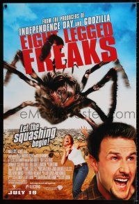 3h188 EIGHT LEGGED FREAKS advance 1sh '02 David Arquette, Kari Wuhrer & Scarlett Johansson!