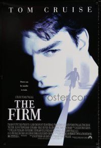 3h239 FIRM 1sh '93 Tom Cruise, directed by Sydney Pollack, power can be murder to resist!