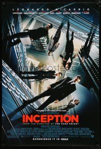 3h378 INCEPTION IMAX DS 1sh '10 Christopher Nolan, Leonardo DiCaprio, Gordon-Levitt!