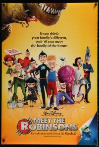 3h492 MEET THE ROBINSONS advance DS 1sh '07 Angela Bassett, the family of the future!