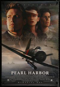 3h570 PEARL HARBOR advance DS 1sh '01 Ben Affleck, Kate Beckinsale, Josh Hartnett, World War II!