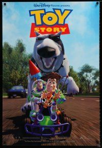 3h784 TOY STORY int'l 1sh '95 Disney & Pixar cartoon, great image of Buzz & Woody on RC car!