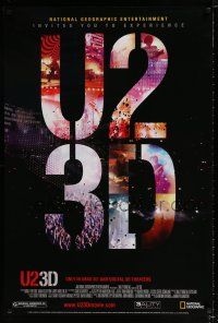 3h798 U2 3D DS 1sh '07 3-D rock 'n' roll concert, Bono, The Edge!