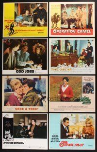 3j095 LOT OF 33 #1 LOBBY CARDS '60s-80s great images from a variety of different movies!