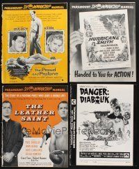 3j218 LOT OF 42 UNCUT PARAMOUNT PICTURES PRESSBOOKS '50s-60s a variety of different movies!