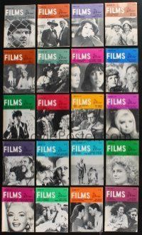 3j354 LOT OF 32 FILMS IN REVIEW 1976-79 MAGAZINES '70s images & info from a variety of movies!