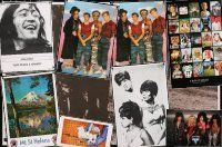 3j388 LOT OF 9 COMMERCIAL POSTERS '80s-90s The Big Four, John Lennon, Culture Club & more!