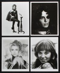 3j339 LOT OF 4 BARBARELLA REPRO 8x10 STILLS '90s great images of sexy Jane Fonda!