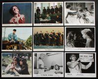 3j292 LOT OF 52 COLOR AND BLACK & WHITE 8x10 STILLS '73 - '78 scenes from 9 different movies!