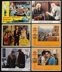 3j113 LOT OF 6 JACK LEMMON LOBBY CARDS '50s-90s Odd Couple, Grumpy Old Men & more!