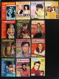 3j170 LOT OF 13 HOLLYWOOD STUDIO MAGAZINES '80s-90s Judy Garland, Elvis Presley, Marilyn Monroe!