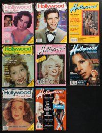 3j183 LOT OF 8 HOLLYWOOD THEN & NOW MAGAZINES '80s Marilyn Monroe, Elizabeth Taylor, Sinatra+more!