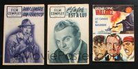 3j209 LOT OF 3 NON-US MOVIE MAGAZINES '40s James Cagney, Guns of Navarone & much more!
