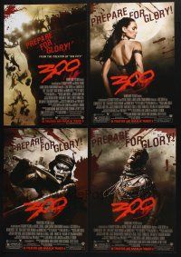 3j389 LOT OF 20 300 MINI POSTERS '07 Zack Snyder's Battle of Thermopylae, prepare for glory!