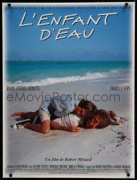 3m051 L'ENFANT D'EAU Canadian '95 wacky image of David La Haye & Marie-France Monette on beach!